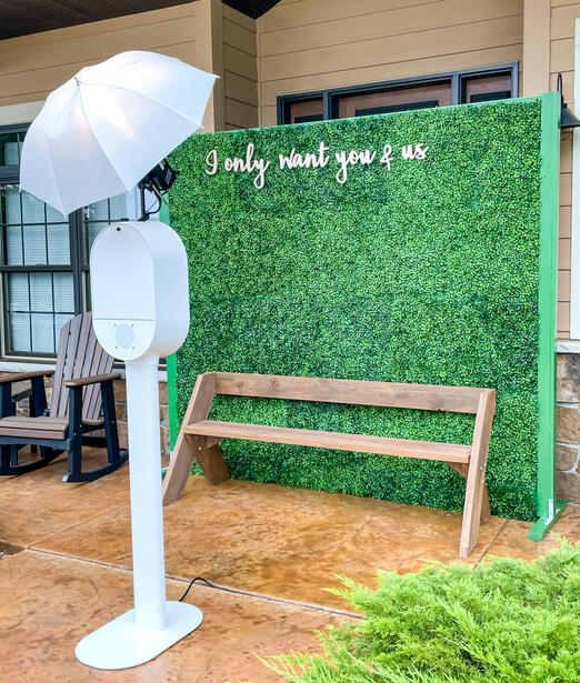 Outdoor Setup under Overhang